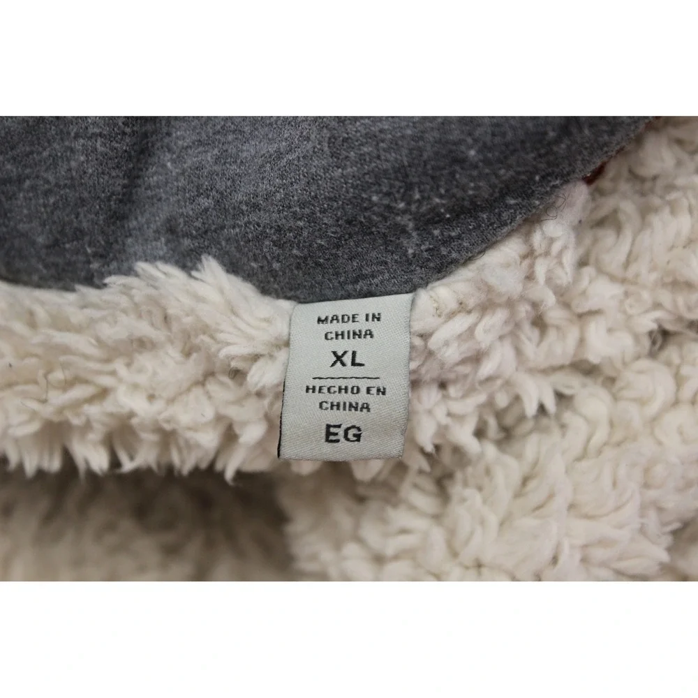 Levi's Corduroy Shirt Jacket Men's XL Faux Shearling Lined‎ Hooded Outerwear - Picture 8 of 16